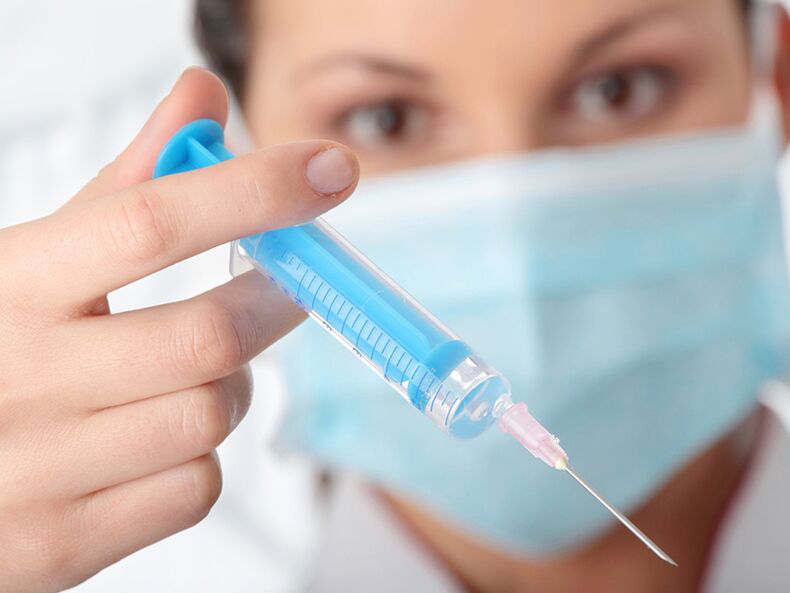 Antibióticos e inyecciones