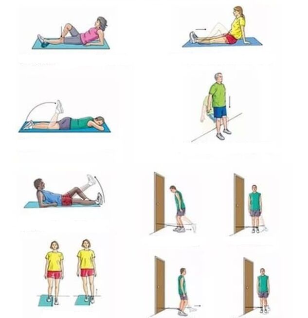 ejercicios de fisioterapia para la artrosis de rodilla